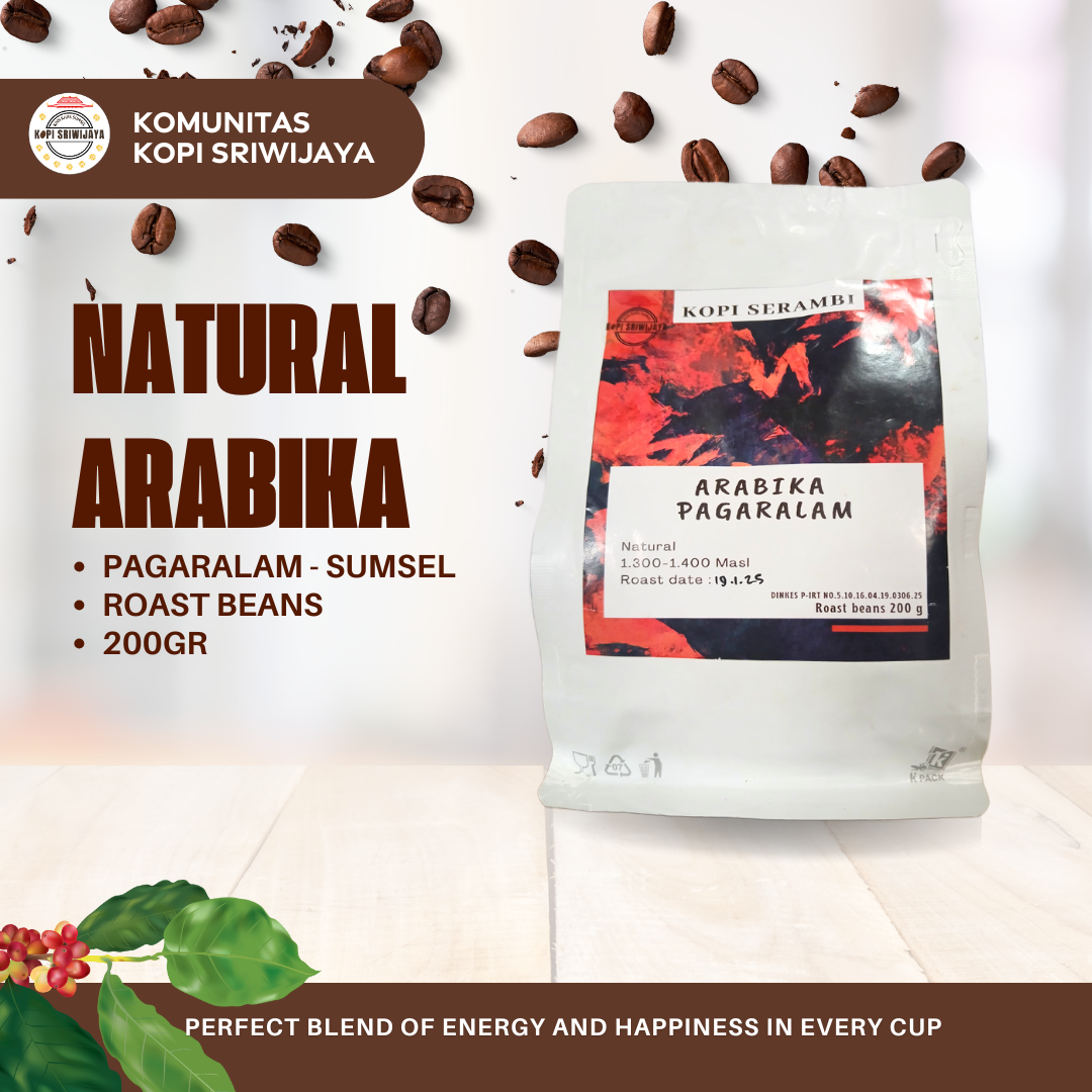 Kopi Serambi - Arabika Pagaralam - Natural