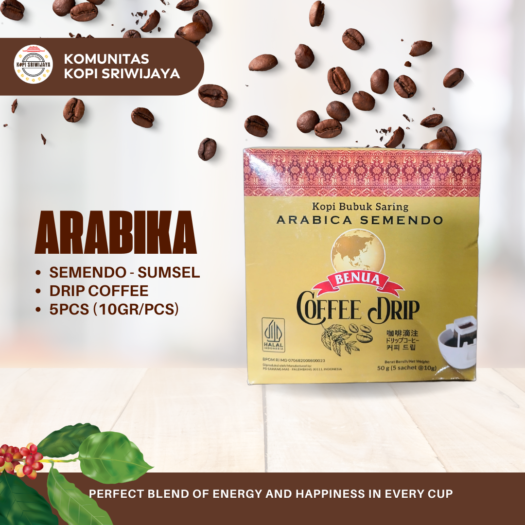 Benua - Kopi Bubuk Saring - Arabika Semendo